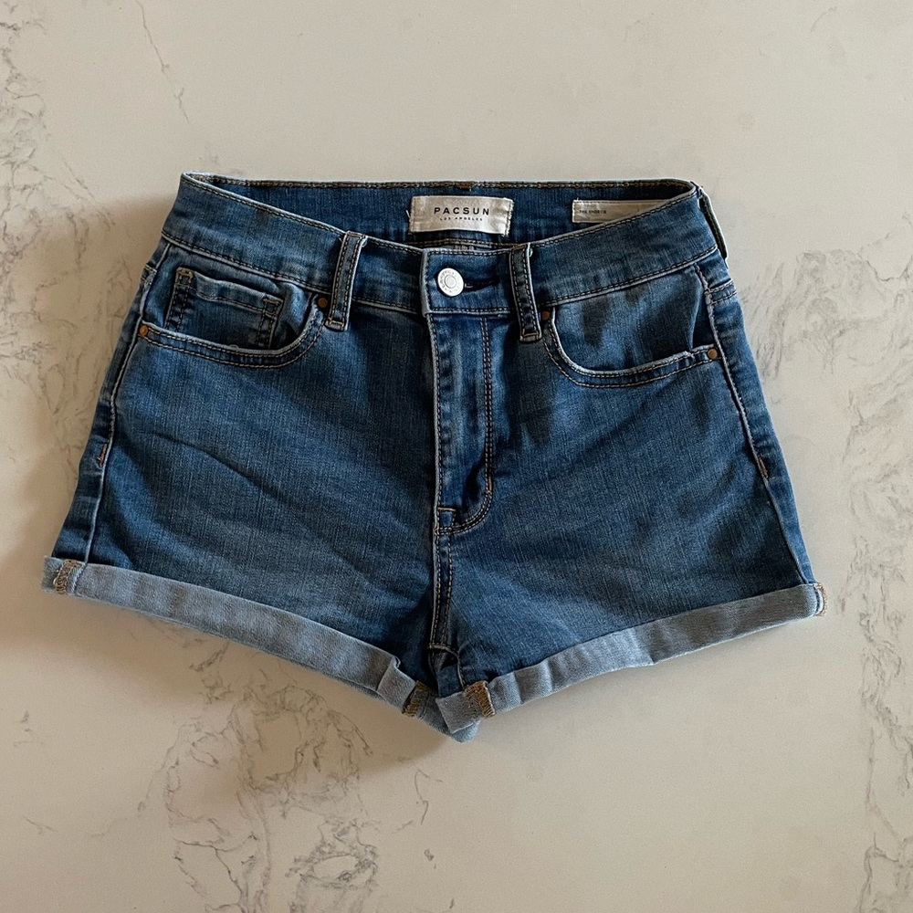 PACSUN HIGH-WAISTED SHORTS